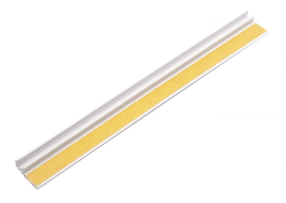MS RAAM PROFIEL APU WIT PVC 2.4M. 60ST./PAK   *NOS 28/05*