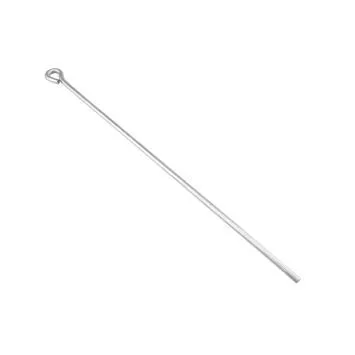 [RWIWOD1000] MS OPHANGDRAAD MET OOG 100cm - 100/pak vr. hanger met veer
