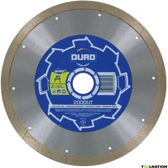 [SDU10714] DURO ULTRA DIAMANTZAAG DUHT 250X30/25,4