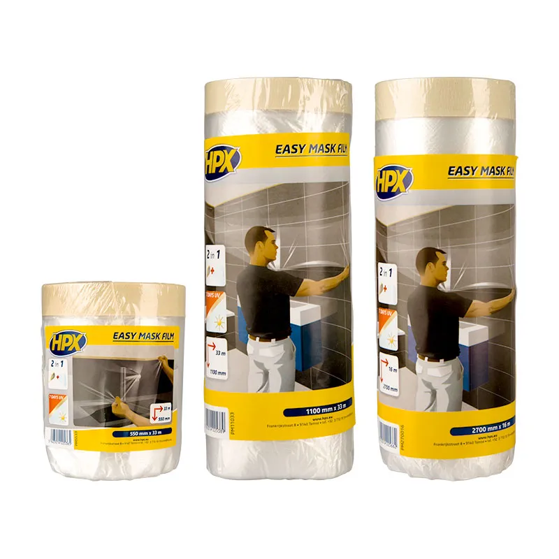 [SHPXPM270016] HPX AFDEKFOLIE MET KLEEFSTROOK INDOOR 2.7M x 16M