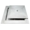 ALU PUTDEKSEL DUBBEL 80x80