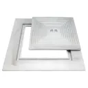 ALU PUTDEKSEL ENKEL 30x30