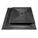 GIETIJZER PUTDEKSEL DUBBEL 30x30