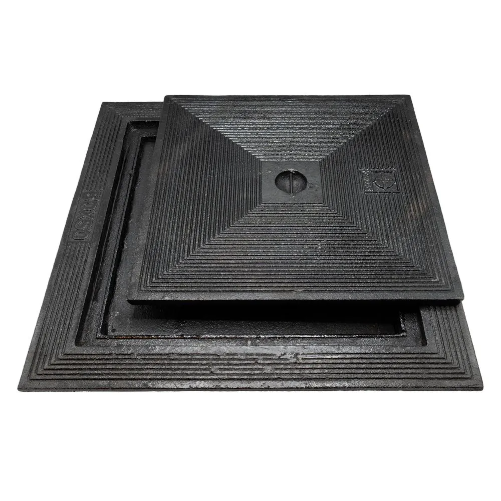 [SLSDIJDB040040] GIETIJZER PUTDEKSEL DUBBEL 40x40