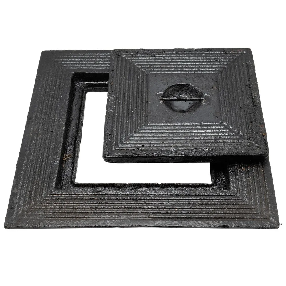 [SLSDIJEB050050] GIETIJZER PUTDEKSEL ENKEL 50x50