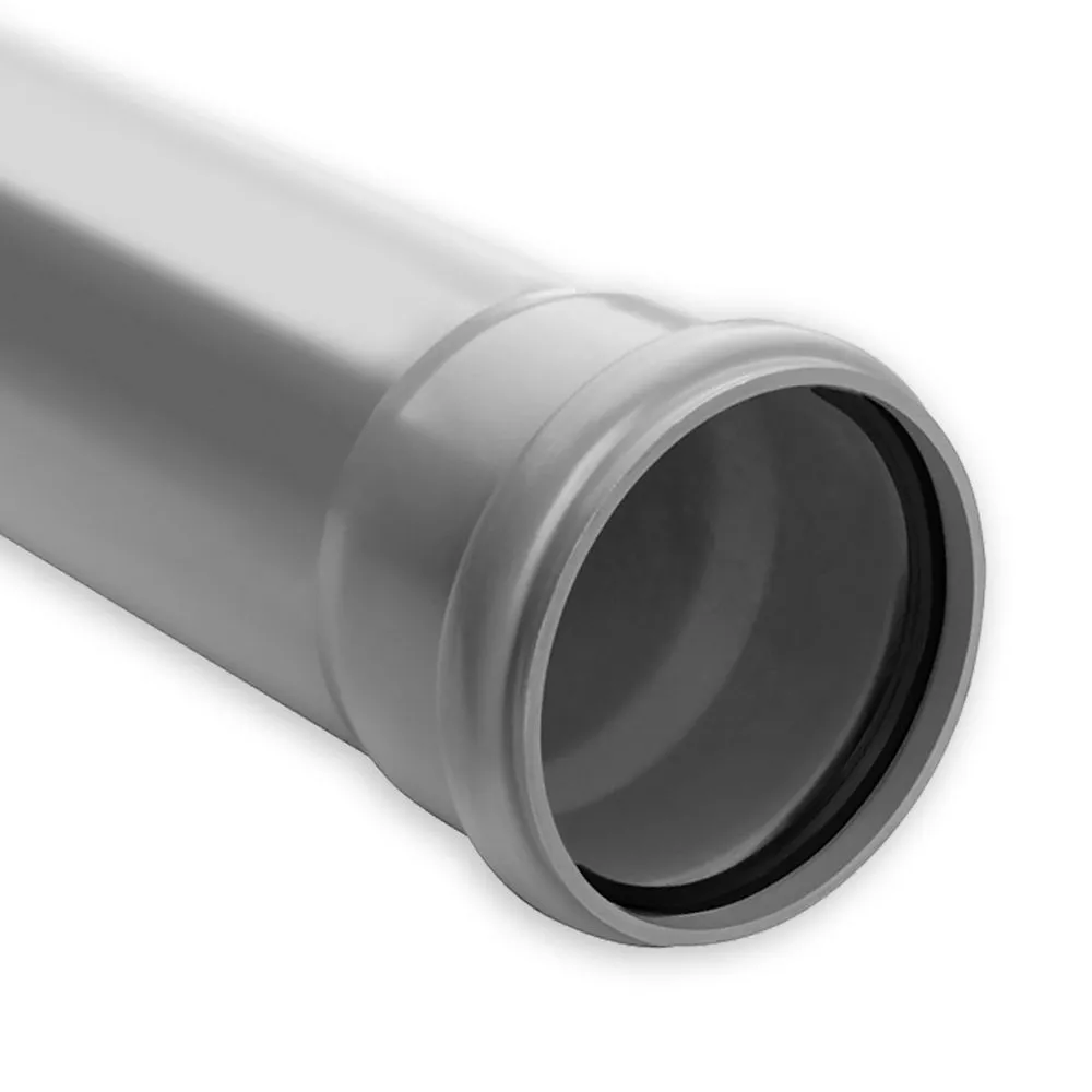 PVC BUIS GRIJS 3.2 + RUBBER MOF SN4 3M ø110