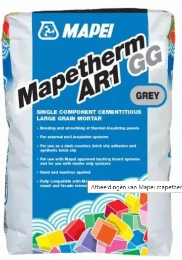 [SMA2554125] MAPEI MAPETHERM AR1 GG WIT 25KG   *OB*