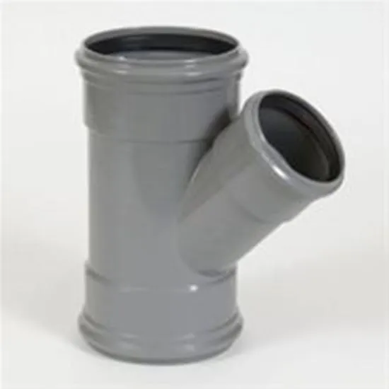 [RMA53032] PVC T-STUK ø110 45° 3M