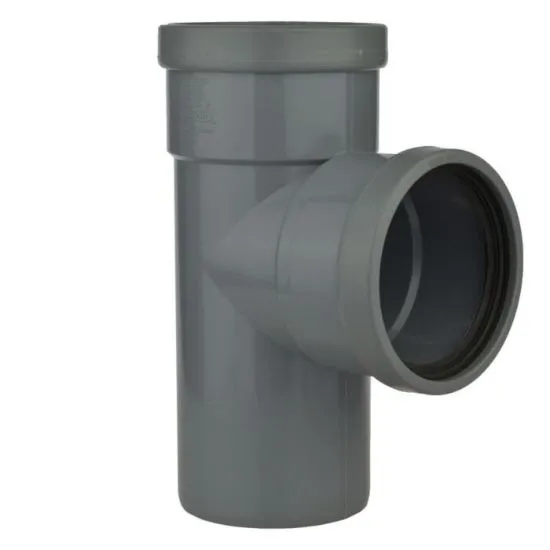 [SMA53395] PVC T-STUK ø160 45° 3M