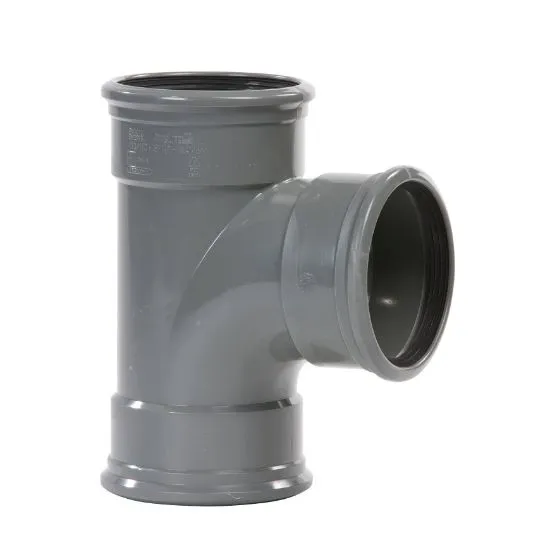 [SMA53400] PVC T-STUK ø200 87° 3M