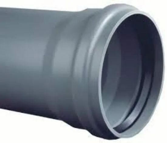 [SMA54993] PVC BUIS GRIJS 3.9 + RUBBER MOF SN2 3M ø200