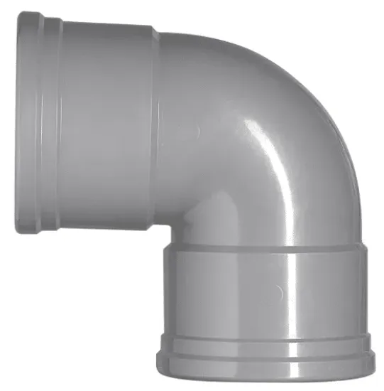 [SMA55775] PVC BOCHT ø400 87° M/S   *OB*