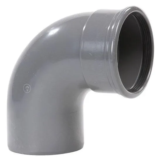 [SMA80443] PVC BOCHT ø200 87° M/S