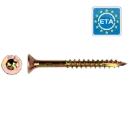 SCHROEF UNIV. TORX GEELVERZINKT 6x200   *uitverkoop*