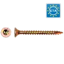 SCHROEF UNIV. TORX - 5x30 GEELVERZINKT