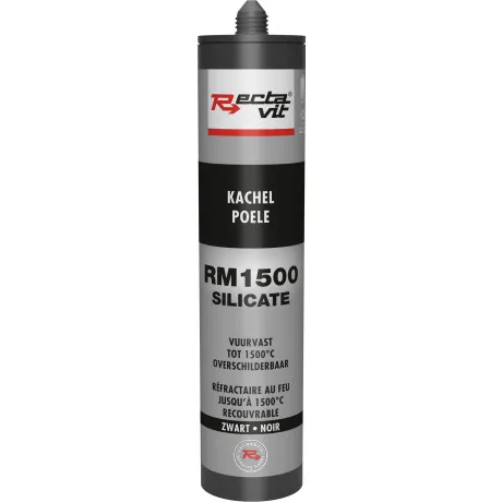 RECTAVIT PRO RM1500 KACHELKIT ZWART 310ML   *OB per doos*