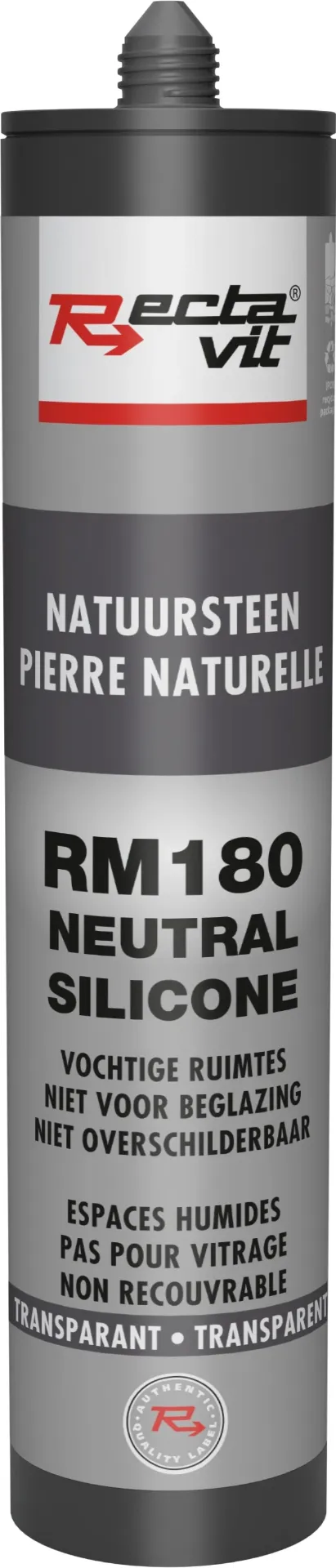 [SRE120530] RECTAVIT RM180 NATUURSTEEN TRANSPARANT 310ML