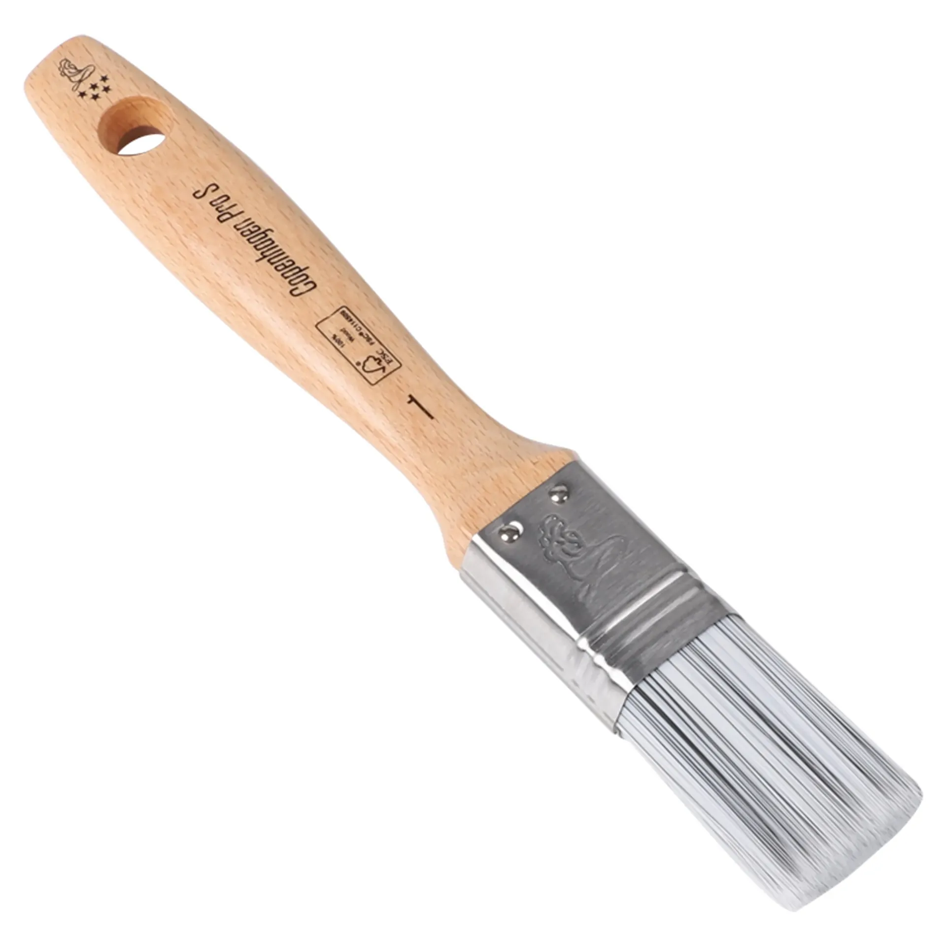 PLATTE KWAST HOUT SYNTH. 1"