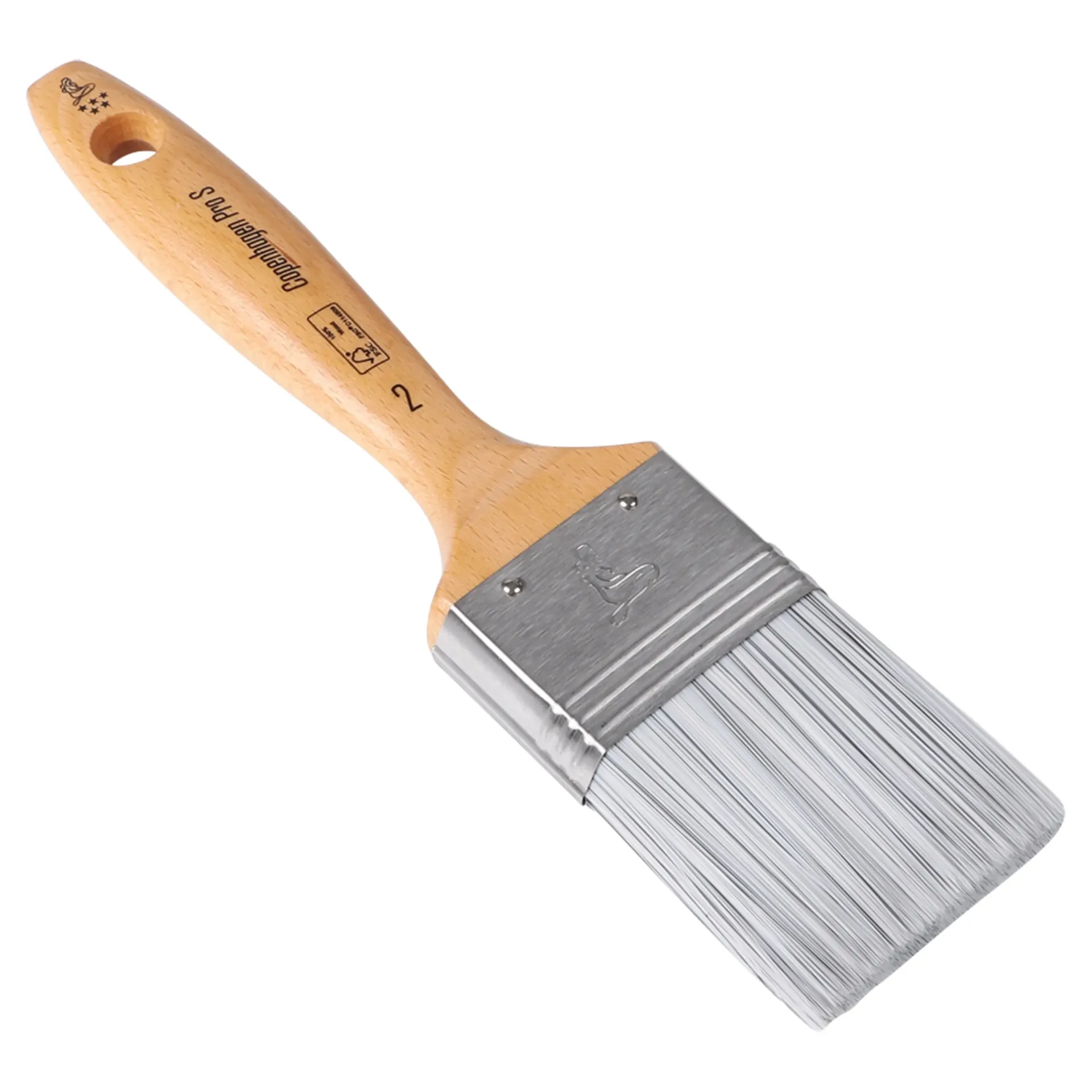 COPENHAGEN PRO PLATTE KWAST HOUT SYNTH. 2"