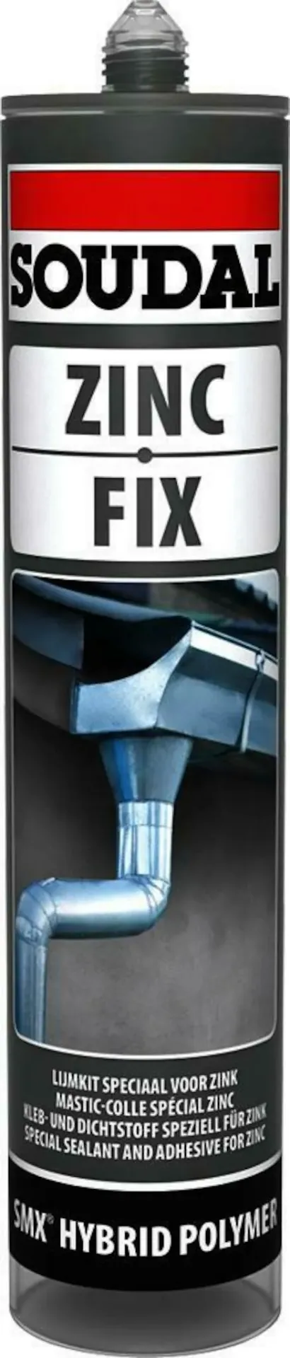 SOUDAL ZINC FIX GRIJS 290ML