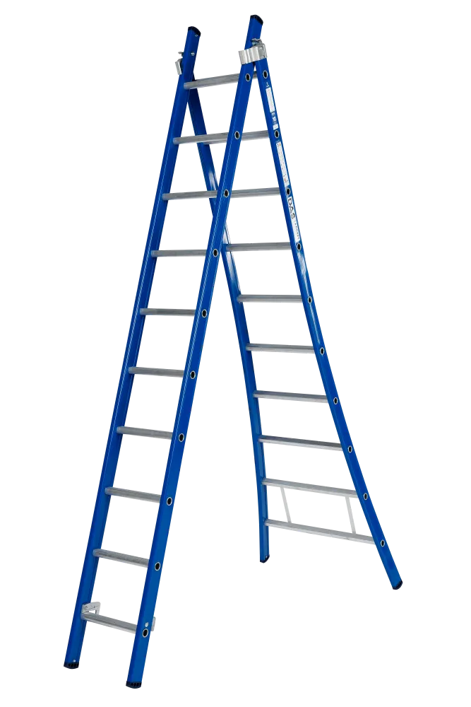 ATLAS LADDER 2x10 TREDEN   *uitverkoop*