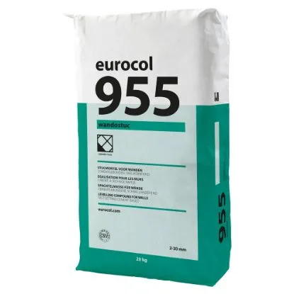 EUROCOL 955 WANDOSTUC EGALISATIE 2-50MM 20KG   *OB*