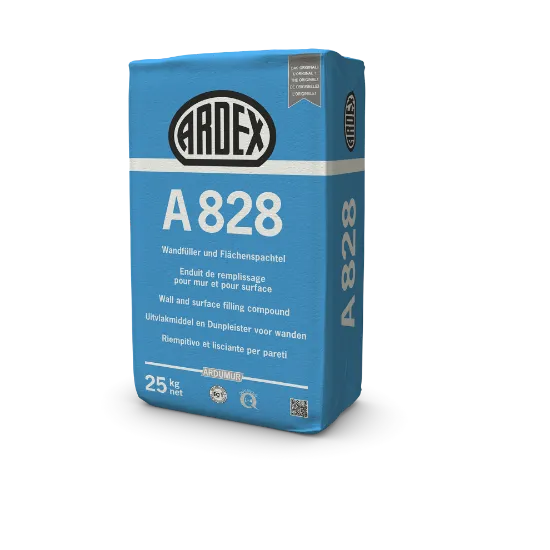 [SVE0610400020] ARDEX A828 MUURVULLER OP GIPSBASIS 25KG - STOCK MAGAZIJN