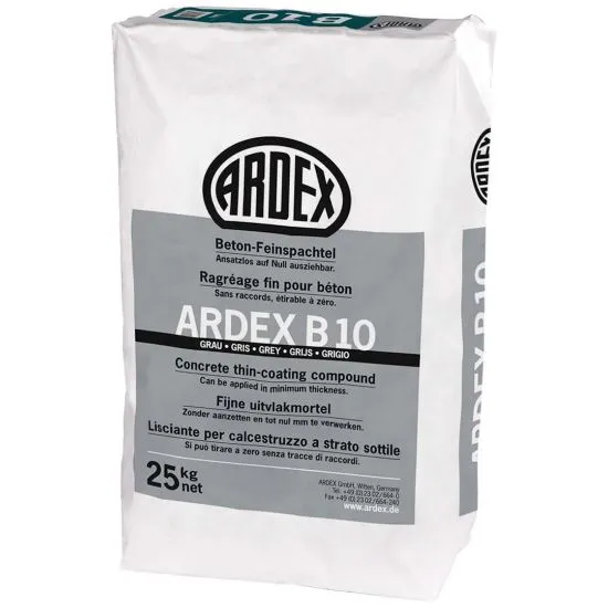 [SVE0610400040] ARDEX B10 FIJNE BETONPLEISTER 25KG   *OB*