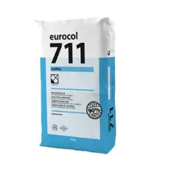 [SVE0620100125] EUROCOL 711 UNIFLEX TEGELLIJM WIT 25KG
