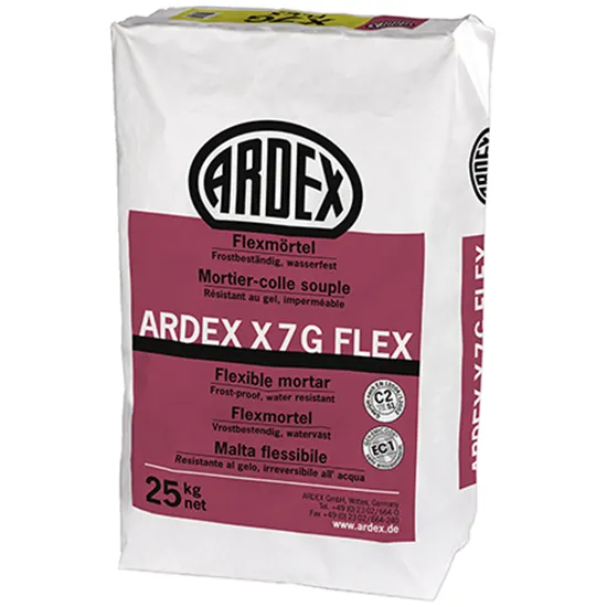 [SVE0620500290] ARDEX X7G FLEXIBELE TEGELLIJM 25KG   *OB*