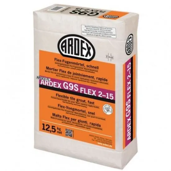 [SVE0620500970] ARDEX G9 S FLEX VOEGMORTEL GRIJS 5KG   *OB*