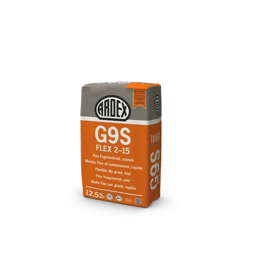 [SVE0620500995] ARDEX G9 S FLEX VOEGMORTEL GRIJS 12.5KG   *OB*