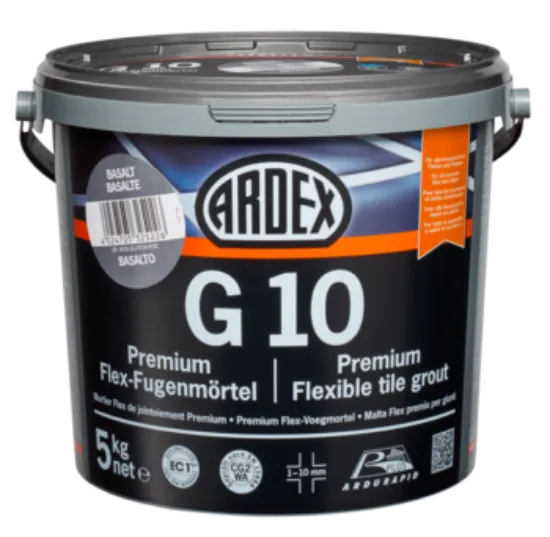 [SVE0620501430] ARDEX G10 PREMIUM VOEGMORTEL DONKERBRUIN 5KG   *OB*