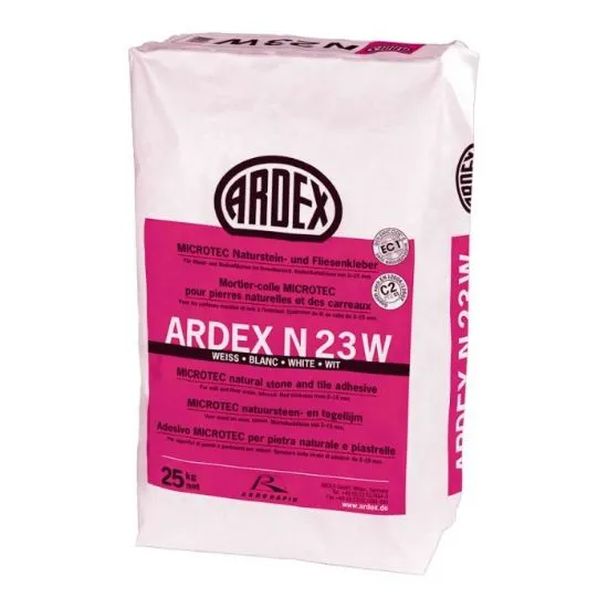 [SVE0620880158] ARDEX N23W TEGELLIJM VOOR NATUURSTEEN WIT 25KG   *OB*