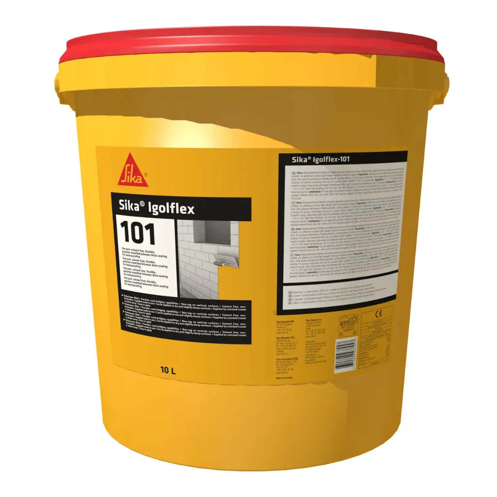 SIKA IGOLFLEX-101 COATING BITUMEN EMULSIE TBV WATERDICHTING 32L   *OB*