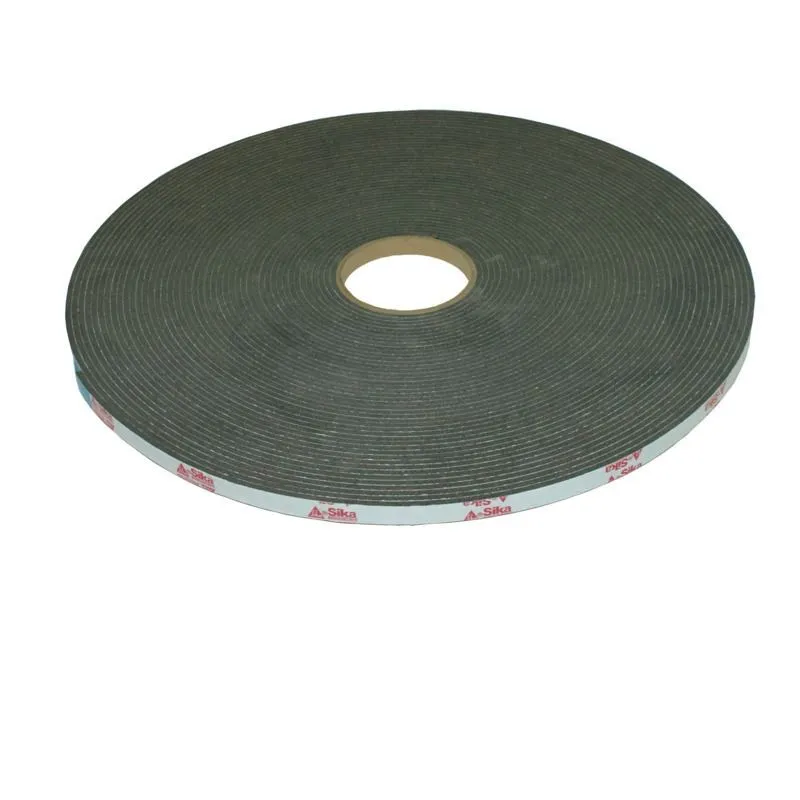 SIKATACK PANEL TAPE 12x3MM x33M ZWART