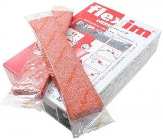 FLEXIM DAKMORTEL ROOD 20 LT   -- OB --