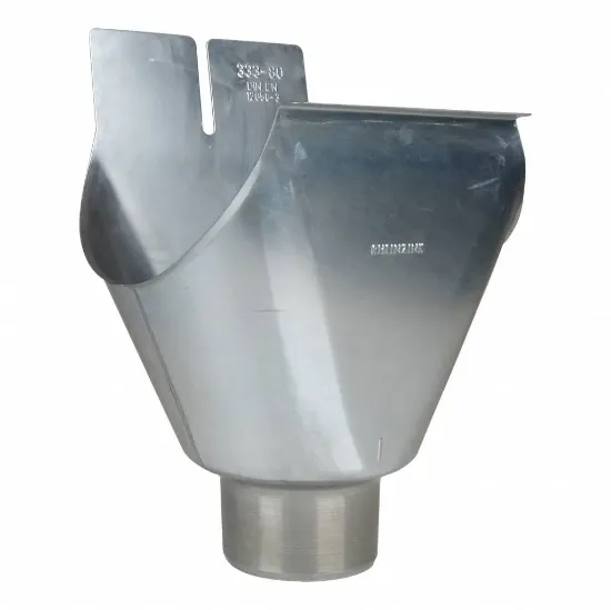 [SVE2350700395] RHEINZINK DAKGOOT WB M333 - TRECHTERUITLOOP 80