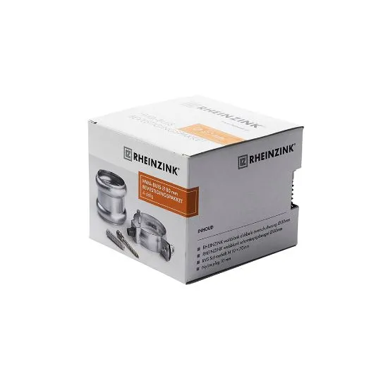 [SVE2350700425] RHEINZINK HWA BUIS 80 MM - BEVESTIGINGSSET