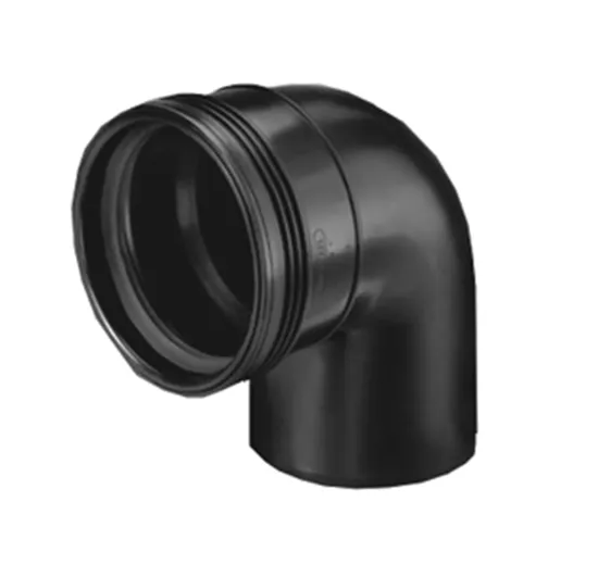 WAFIX PP ZWART BOCHT M/S D110 88.5° SN8