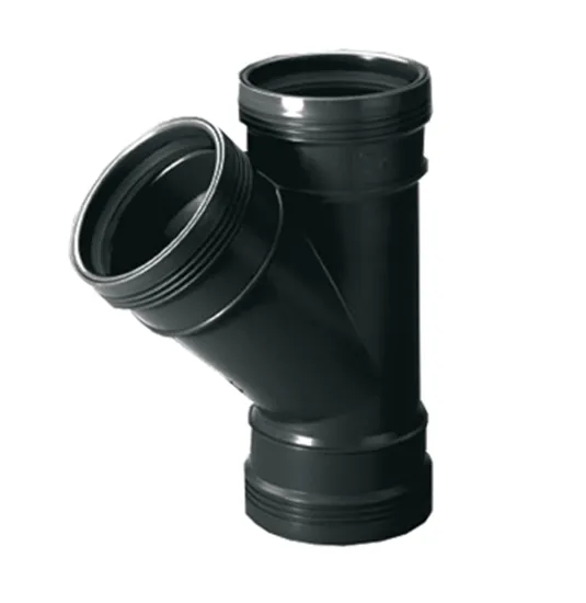 [SWA3412209004] WAFIX PP ZWART T-STUK 3M D90 45°