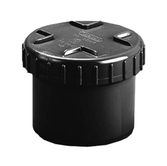 [SWA3415211000] WAFIX PP ZWART SCHROEFDEKSEL MET EINDKAP D110