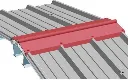 PROFIELPLAAT HULPSTUK - ANTRACIET - SCHARNIERNOK GS40