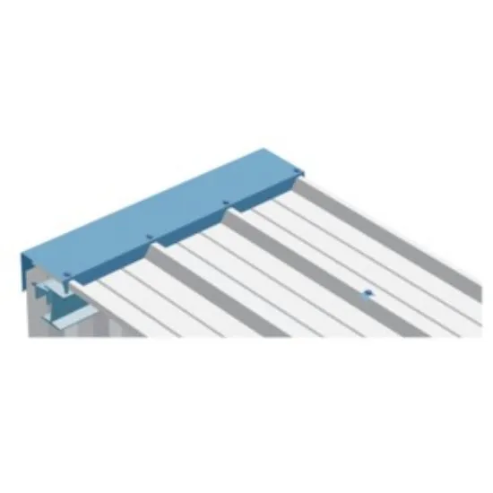 [DACPROFIELPLAATHULP025] PROFIELPLAAT HULPSTUK - ANTRACIET - HAAKVORST - GS40