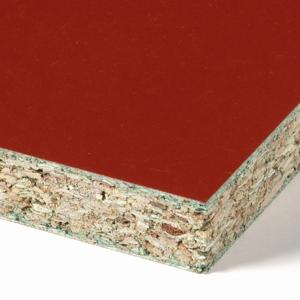 [DBETONSPAN250125] BETONPLEX BETONSPAN ROOD-BRUIN kern: vezelplaat  D.17mm.- 2,50x1,25M.