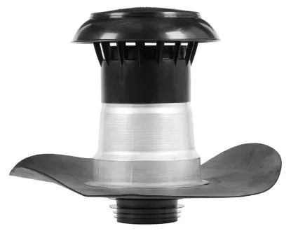 [DCOCF09DW110FLASH] EPDM DAKDOORVOER MET ZELFKLEVEDE FLAP 110 MM