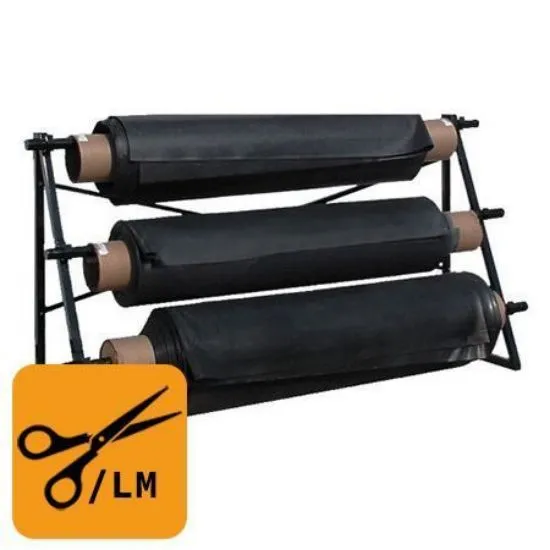 [DFR06021200508LM] EPDM FOLIE  1.2 MM   BREEDTE  5.08  X ....  /LM