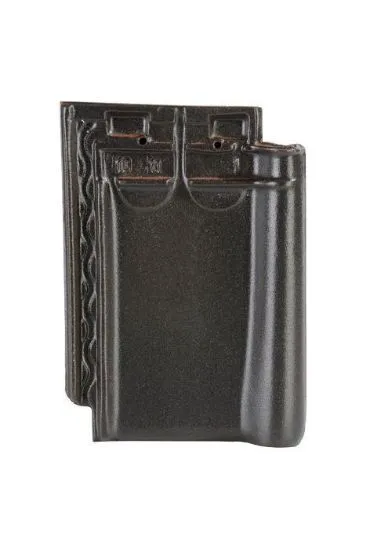 [DIM306047] MONOPOLE ZWART ENGOBE MAT DAKPAN    --OB--