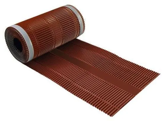 [DLOA03233] ONDERVORST GEVENTILEERD 5M 30CM ROOD