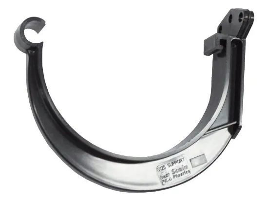 [DSC1505.1312] DAKGOOT STEUNKLAMP PVC ø125 ANTRACIET